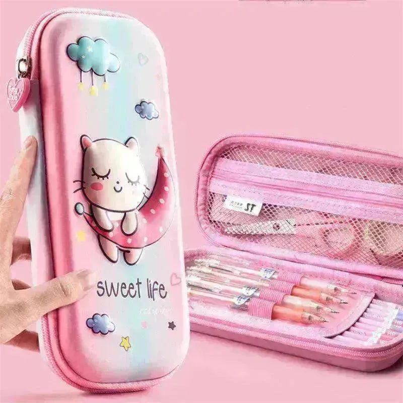 School Supplies Boys Pencil Case Stationery Bag Women - EX-STOCK CANADA