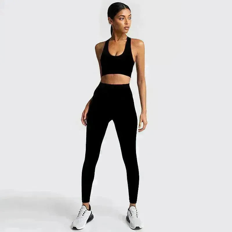Seamless Gym Set Nylon Woman Sportswear - EX-STOCK CANADA