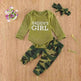Set Letter Camouflage Printed Children Set - EX-STOCK CANADA