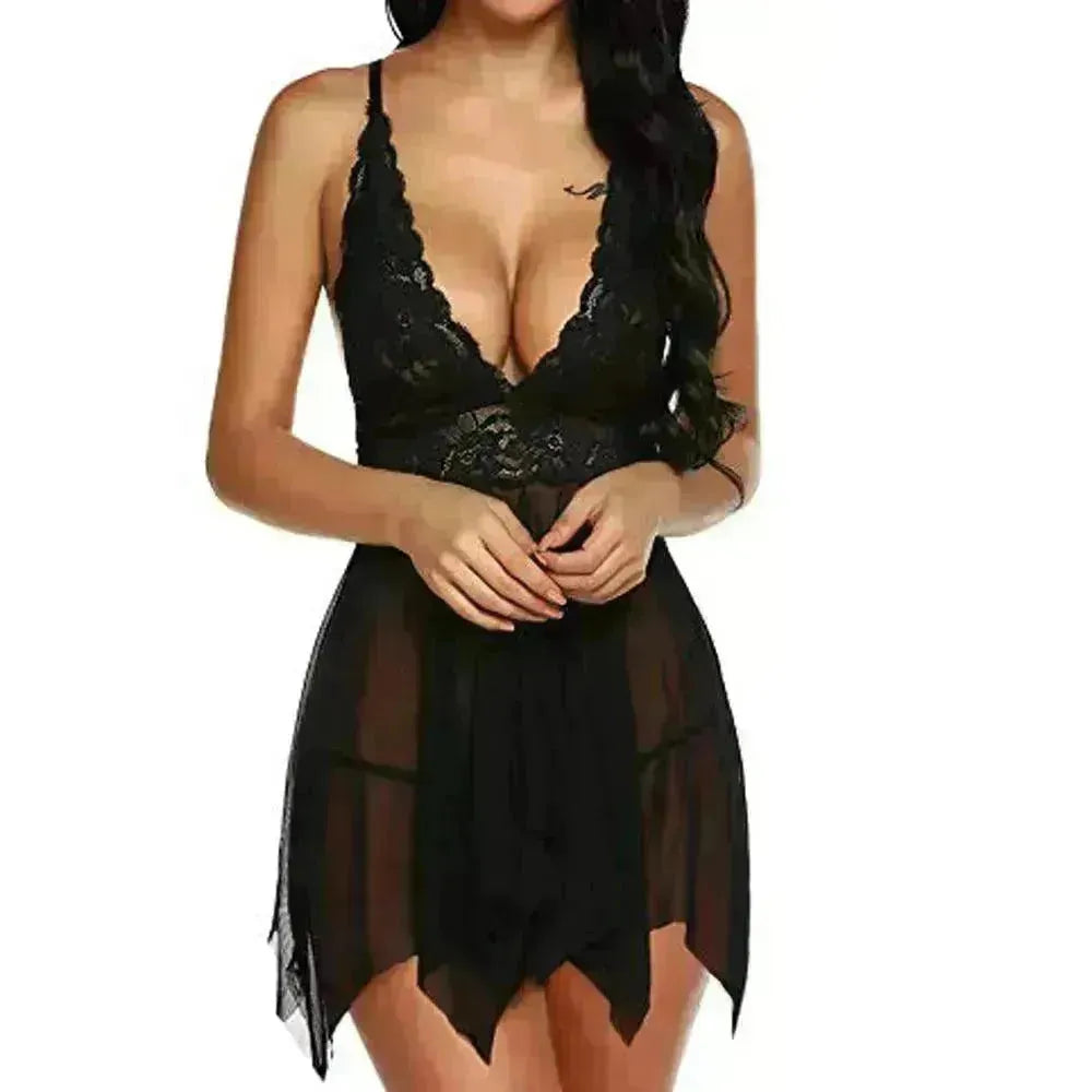 Sexy Lace Mesh Sexy Lingerie - EX-STOCK CANADA