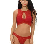 Sexy Lingerie Lace Lingerie Set Perspective Lingerie Suit - EX-STOCK CANADA