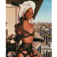 Sexy lingerie lace nightdress - EX-STOCK CANADA