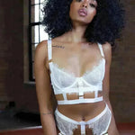 Sexy Lingerie Set Eyelashes Lace - EX-STOCK CANADA