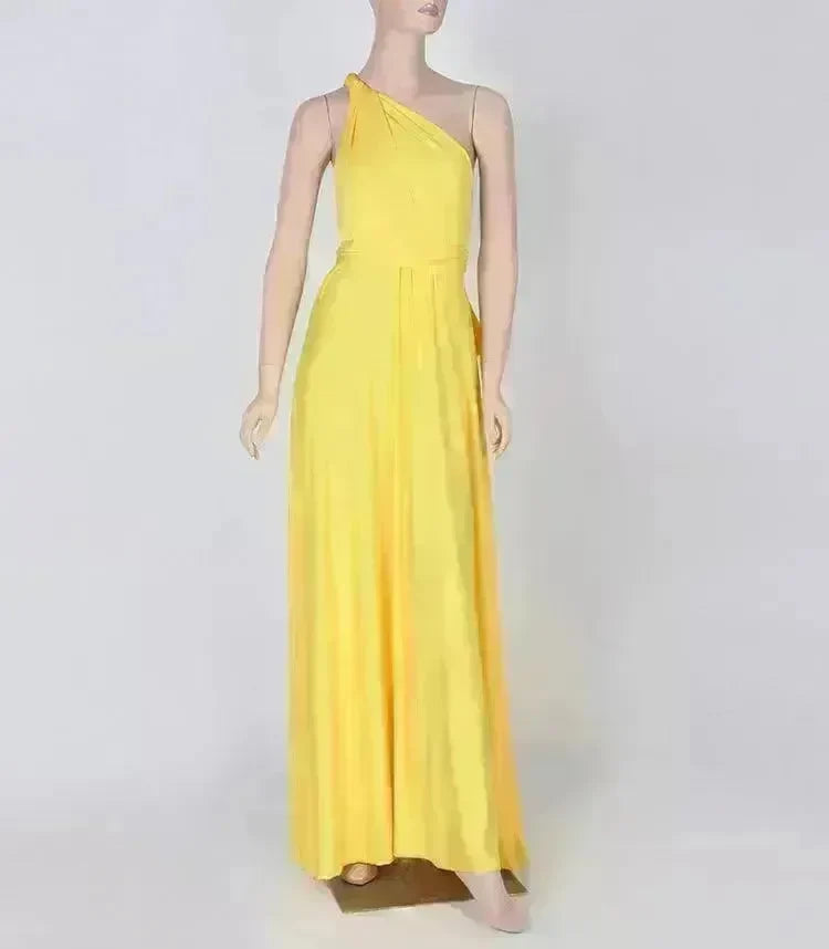 Sexy Stunning Multi-rope Bandage 14 Color Dress Long Dress Gown - EX-STOCK CANADA