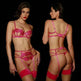 Sexy Thong Flower Embroidery Sexy Lingerie - EX-STOCK CANADA