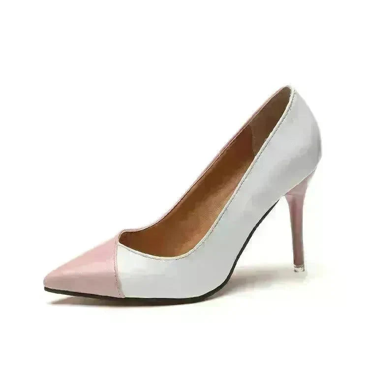 Shallow Mouth Pointed High Heels Sexy Temperament Stiletto Single Shoes - EX-STOCK CANADA