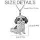 Shih Tzu Pendant Zinc Alloy Die Casting Puppy Necklace - EX-STOCK CANADA