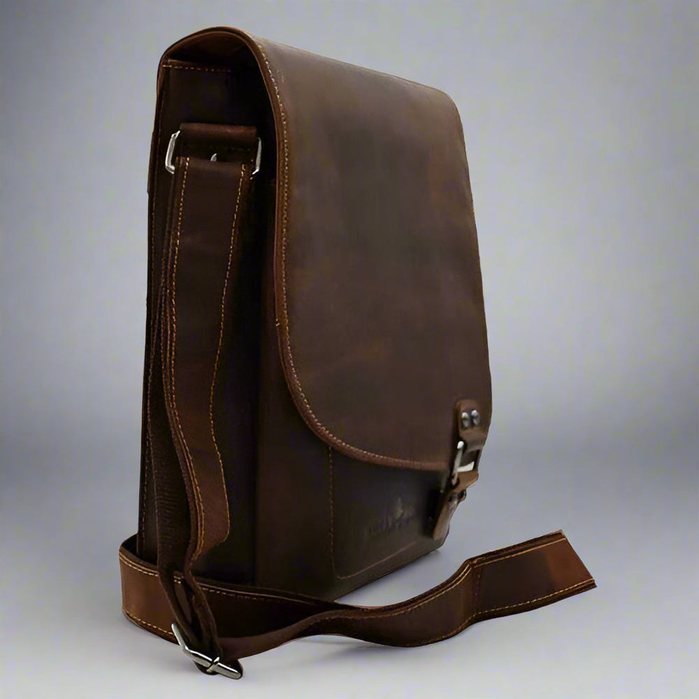 Greenwood Leather Messenger Bag EX-STOCK Canada 