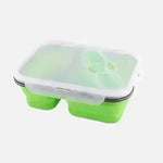 Silicone folding lunch box - EX-STOCK CANADA