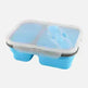 Silicone folding lunch box - EX-STOCK CANADA
