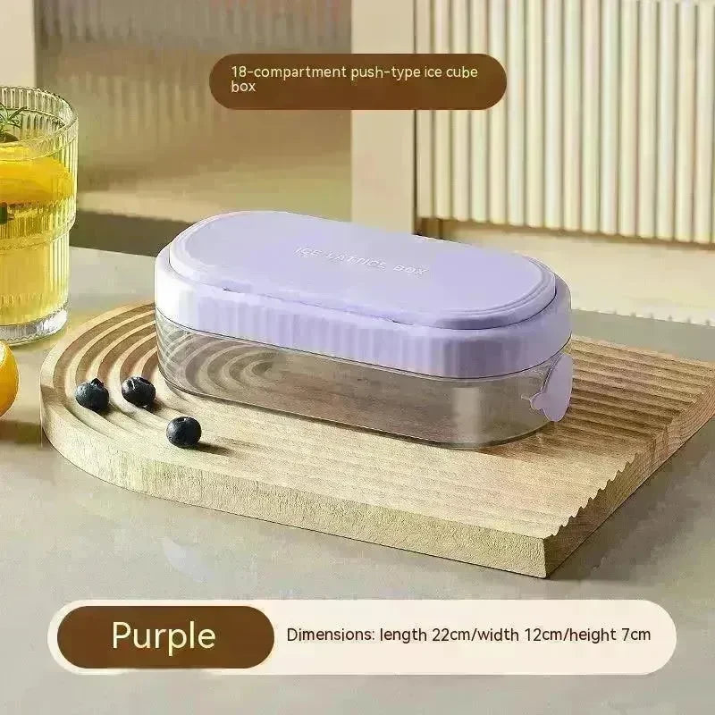 Silicone Food Grade Pressing Ice Cube Mold - EX-STOCK CANADA