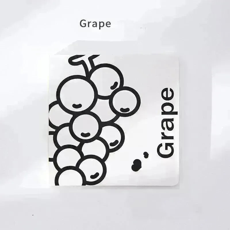 Simple Fruit Square Book Notebook Female Students Notepad - EX-STOCK CANADA