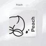 Simple Fruit Square Book Notebook Female Students Notepad - EX-STOCK CANADA