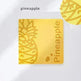 Simple Fruit Square Book Notebook Female Students Notepad - EX-STOCK CANADA