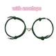 Simple Nylon Love Magnetic Bracelet - EX-STOCK CANADA