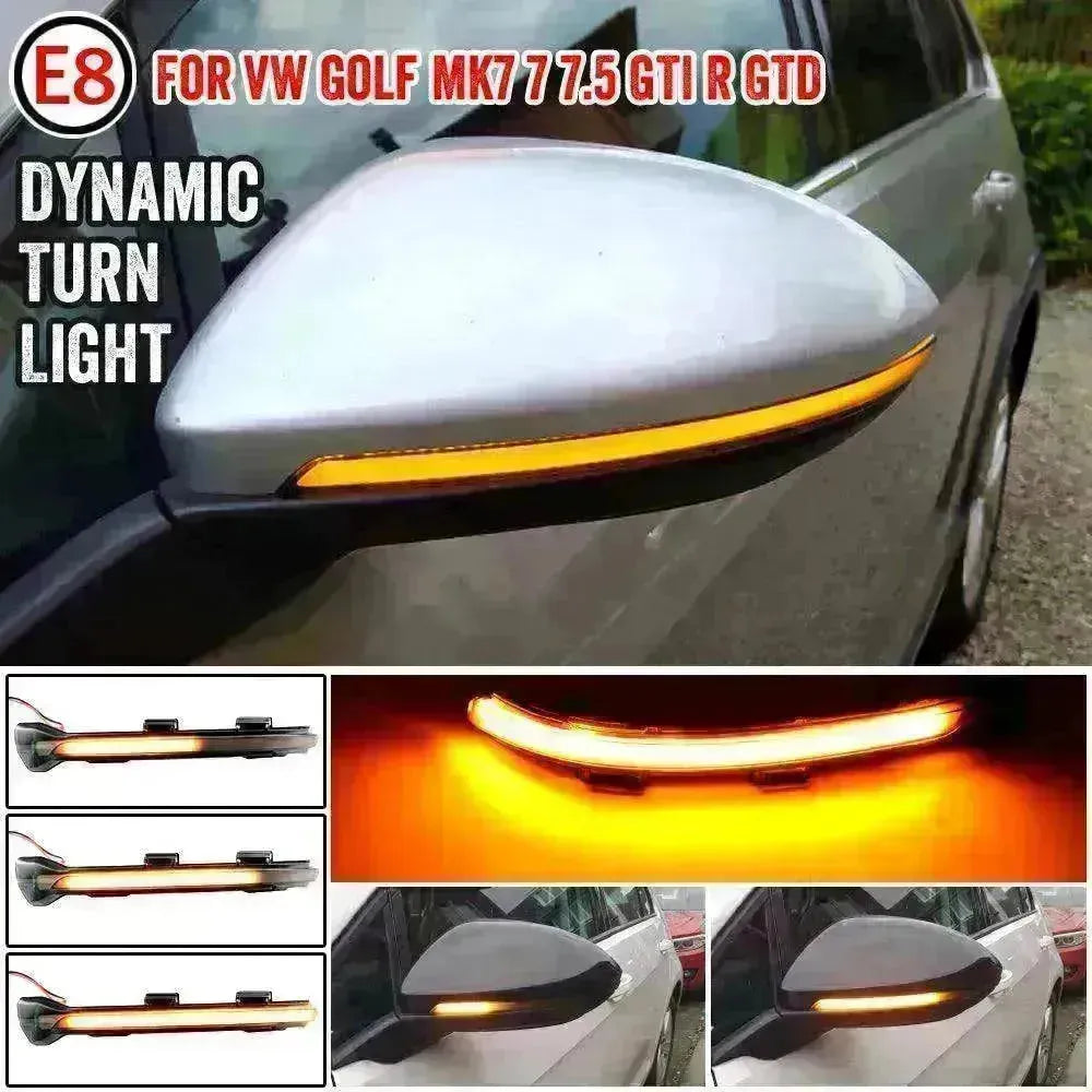 Simple plug and play installation Car Reversing Mirror Turning Light - EX-STOCK CANADA