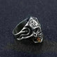 Skull Steel Ring Personalized Punk Men's Ring Jewelry - EX-STOCK CANADA