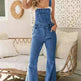 Sleeveless Jumpsuit All-match Multi-pocket Flared Pants - EX-STOCK CANADA