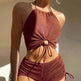 Sling Split Swimsuit Women's Boxer - EX-STOCK CANADA
