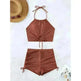 Sling Split Swimsuit Women's Boxer - EX-STOCK CANADA