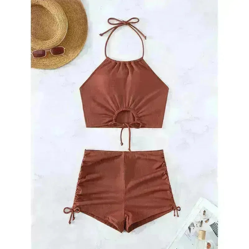Sling Split Swimsuit Women's Boxer - EX-STOCK CANADA
