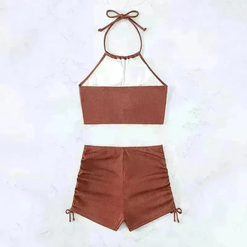 Sling Split Swimsuit Women's Boxer - EX-STOCK CANADA