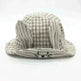 Small Fine Grid Love Rabbit Ears Basin Fisherman Baby Hat - EX-STOCK CANADA