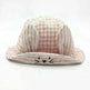 Small Fine Grid Love Rabbit Ears Basin Fisherman Baby Hat - EX-STOCK CANADA