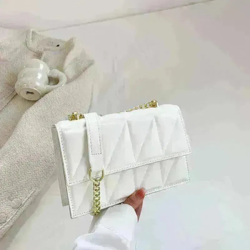 Small Square Bags Fashion Chain Crossbody Shoulder Handbag - EX-STOCK CANADA