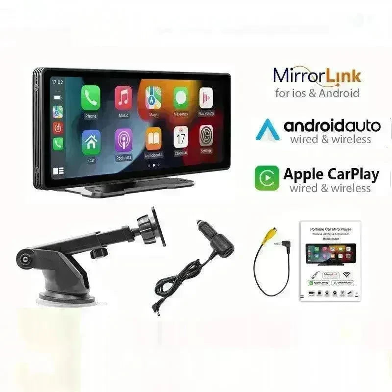 Smart 10.26-inch PND Wireless Car play MP5 Player LED Camera Reversing Control Rear view Camera - EX-STOCK CANADA