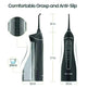 Smart Electric Portable Cordless Dental Water Flosser for Teeth Cleaning - Rechargeable and IPX7 Waterproof Travel Dental Oral Irrigator - EX-STOCK CANADA