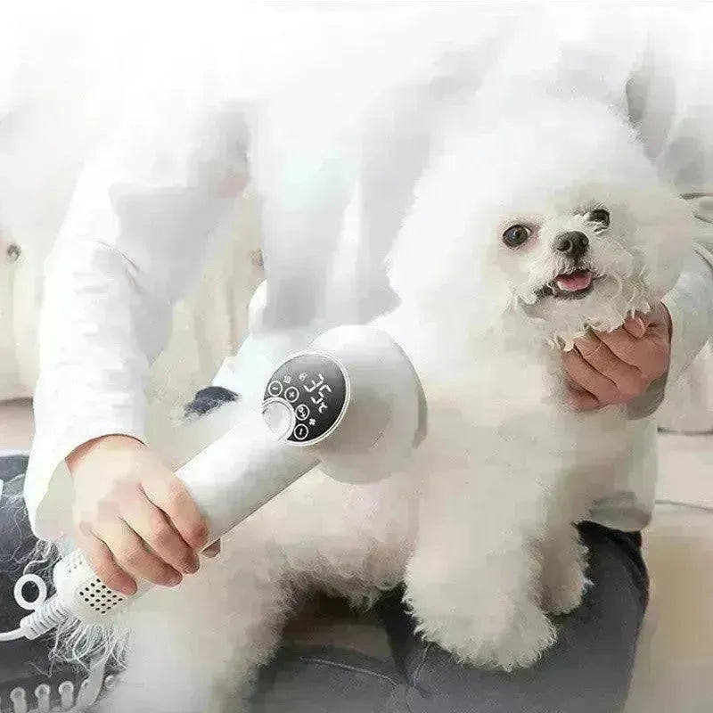 Smart Pet Hair Dryer Dog Golden Retriever Cat Grooming Hairdressing Blow & Comb Silent No Harm Pet Cleaning Supplies Pet Products - EX-STOCK CANADA