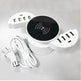 Smart Phone Multi-port Wireless Circular Charger - EX-STOCK CANADA