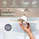 Smart Socket Light Fan With Remote Adjustable Screw Mouth Intelligent Remote Control Integrated LED Fan Light - EX-STOCK CANADA