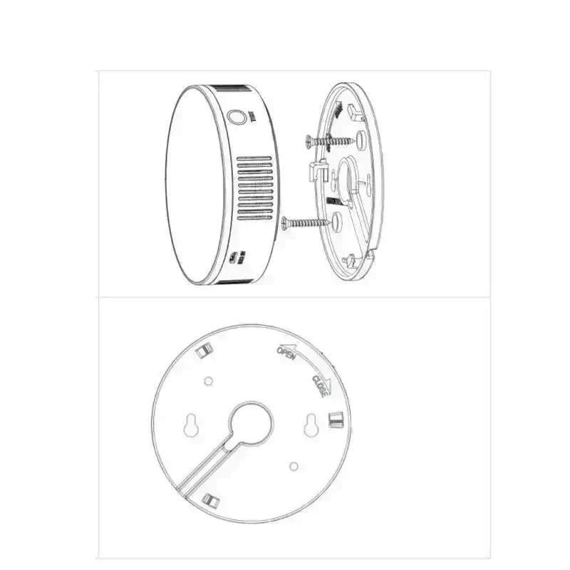 Smart Wireless WIFI High Sensitive Remote Control Gas Detector Smart Gas Leak Sensor - EX-STOCK CANADA