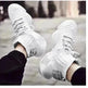 Socks Shoes Daddy Shoes Sports Shoes Men'S Large Size Trendy Shoes Casual Shoes - EX-STOCK CANADA