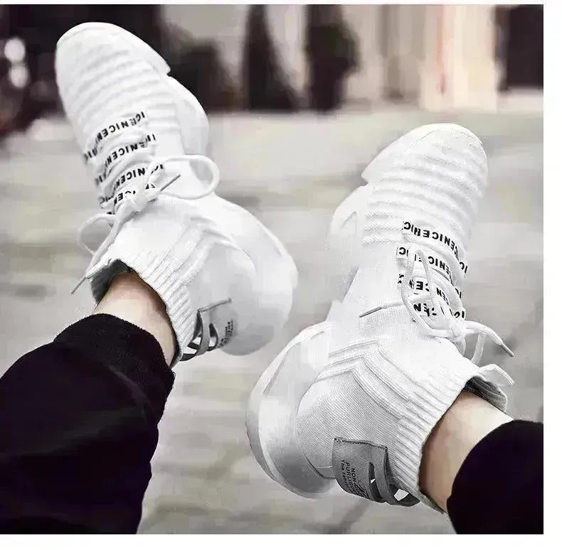 Socks Shoes Daddy Shoes Sports Shoes Men'S Large Size Trendy Shoes Casual Shoes - EX-STOCK CANADA