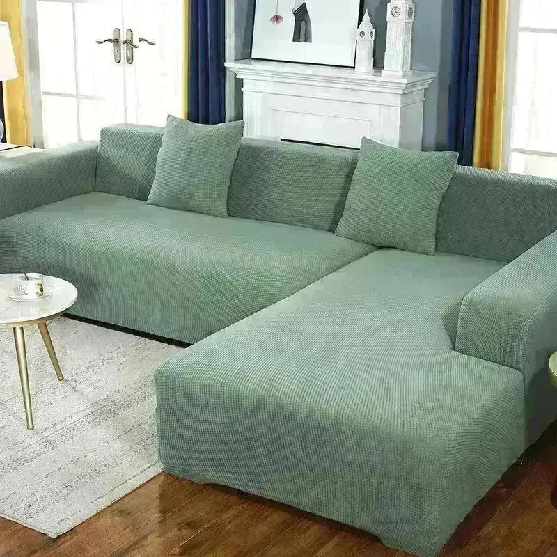 Sofa Cover, Full Wrap Cover & Thick Elastic - EX-STOCK CANADA