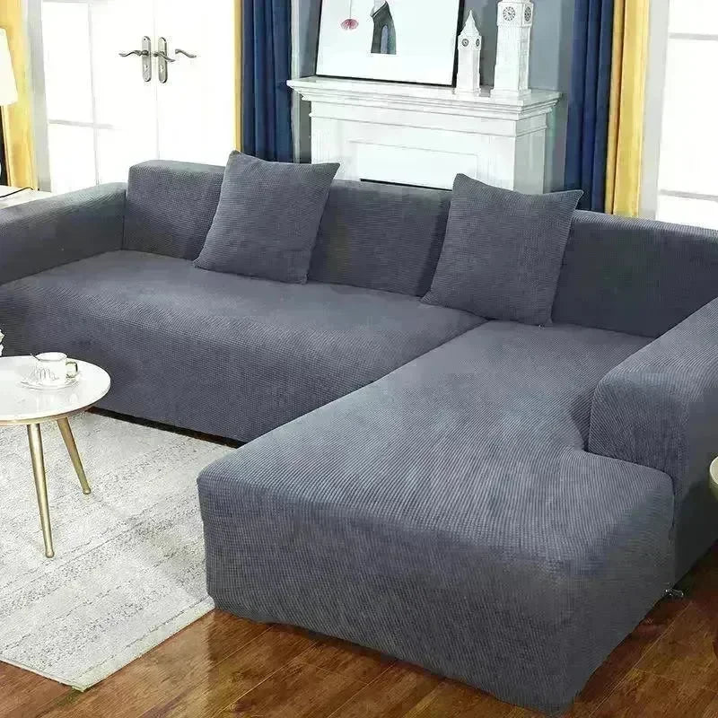 Sofa Cover, Full Wrap Cover & Thick Elastic - EX-STOCK CANADA