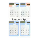 Solar Energy Mini Portable Calculator School Supplies Kawaii - EX-STOCK CANADA