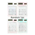 Solar Energy Mini Portable Calculator School Supplies Kawaii - EX-STOCK CANADA