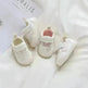 Solid Color Boys And Girls Toddler Soft Bottom Kids White Shoes - EX-STOCK CANADA