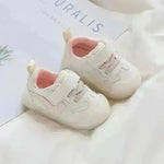 Solid Color Boys And Girls Toddler Soft Bottom Kids White Shoes - EX-STOCK CANADA