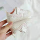 Solid Color Boys And Girls Toddler Soft Bottom Kids White Shoes - EX-STOCK CANADA