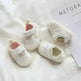 Solid Color Boys And Girls Toddler Soft Bottom Kids White Shoes - EX-STOCK CANADA