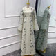 Solid Color Inner liner Jumpsuit with Robe for Beautiful Arab Dubai Turkey Middle East Women. - EX-STOCK CANADA