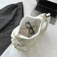 South Korea Ins Girl's Fashionable Cloud Puff Flower Shoulder Bag - EX-STOCK CANADA