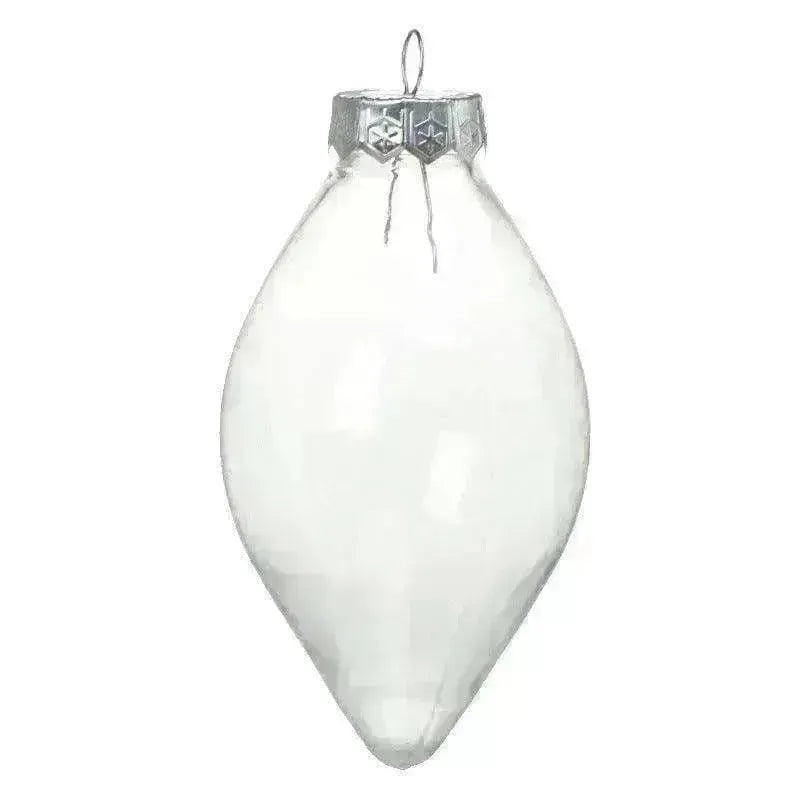 Special shaped Transparent Christmas Plastic Ball Bulb Modeling Props - EX-STOCK CANADA