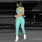 Sportswear Bra Shorts Gym Fitness Suit - EX-STOCK CANADA
