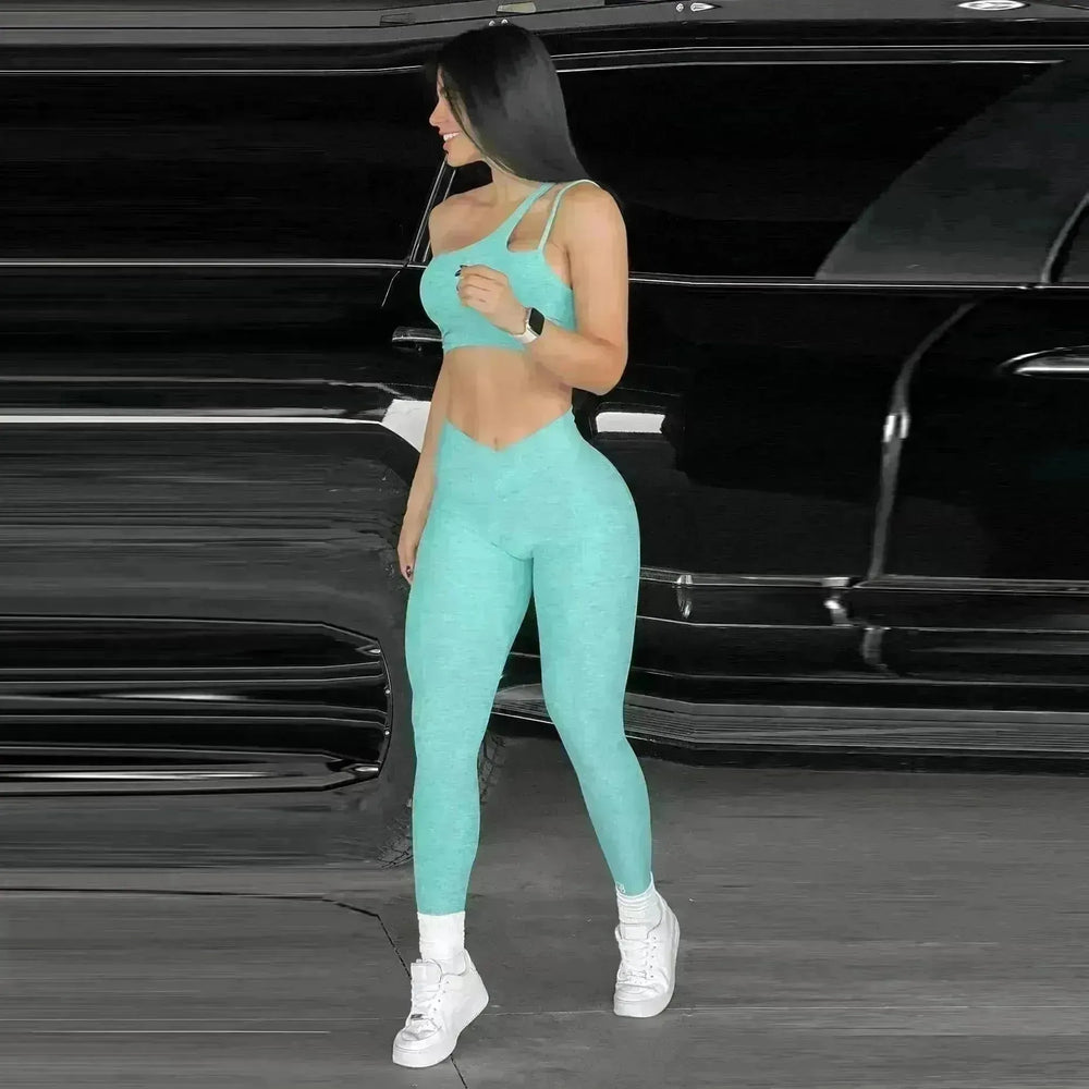Sportswear Bra Shorts Gym Fitness Suit - EX-STOCK CANADA